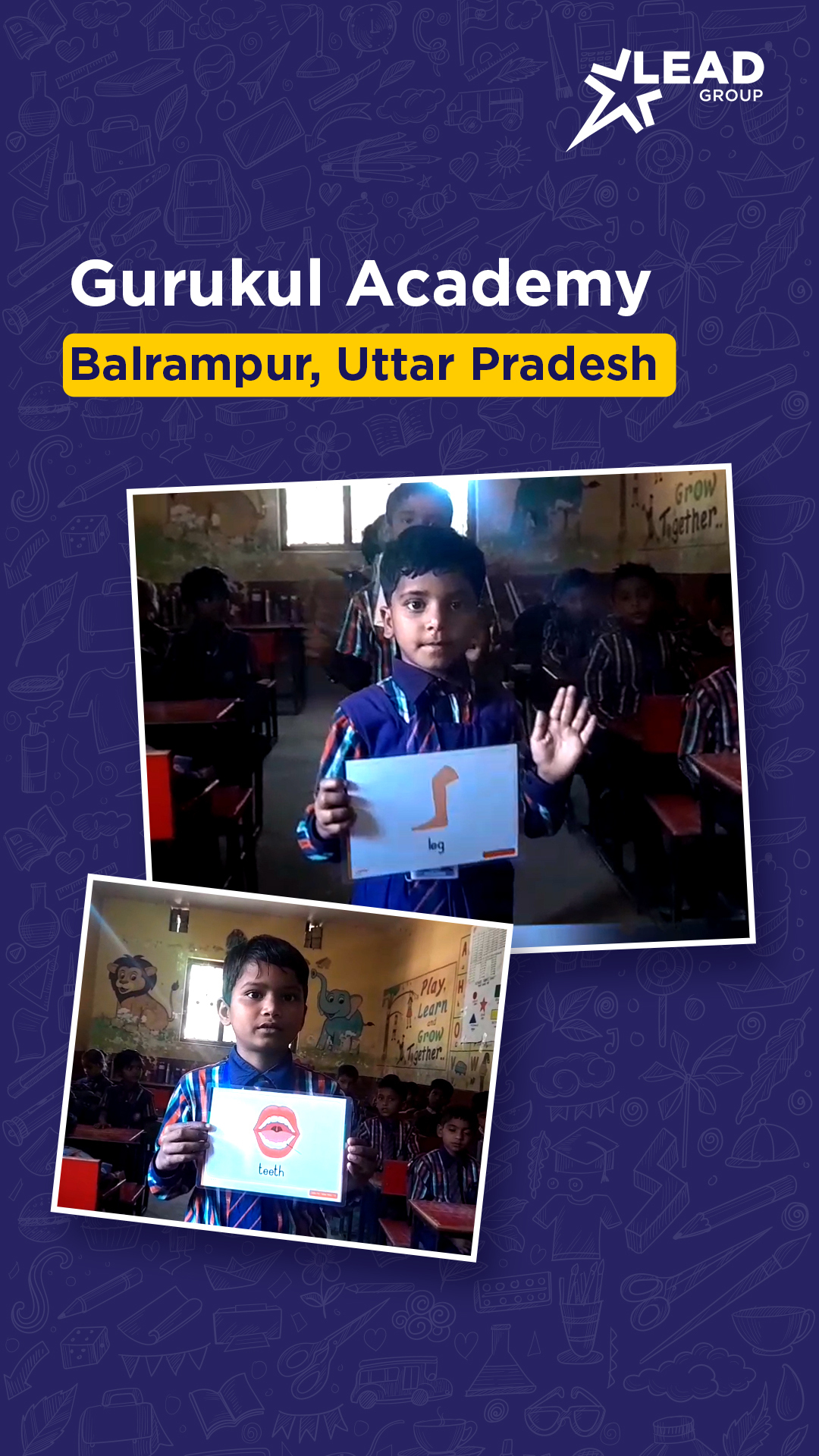 Learning in a funny way